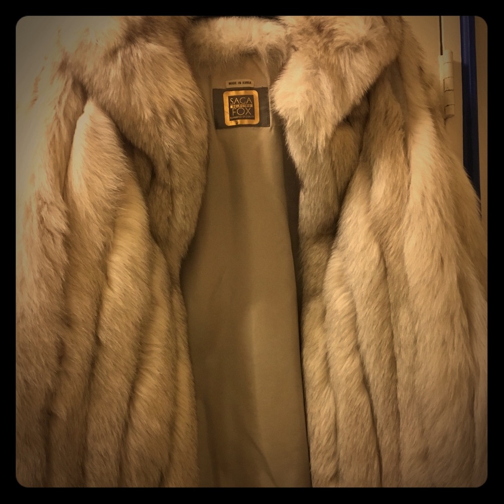 Saga Fox Mid Length Coat
